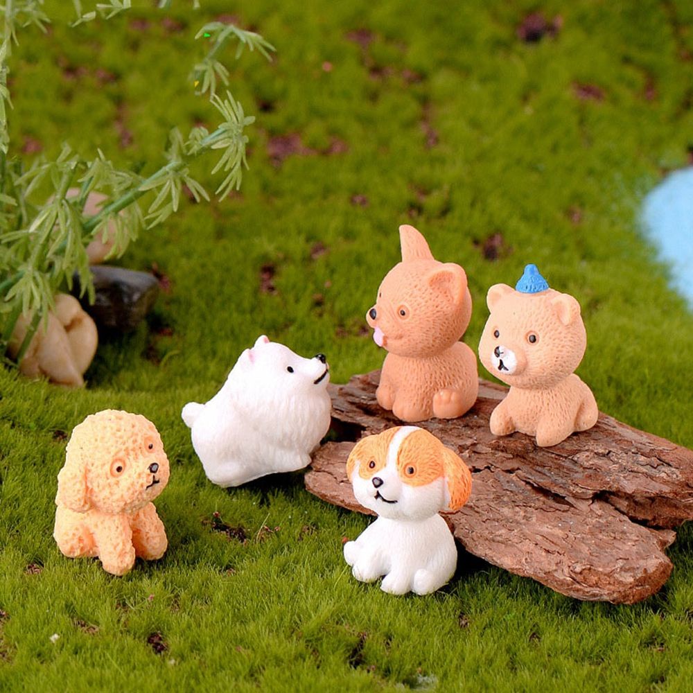 Đồ trang trí Chú Chó Mini Dễ Thương Dùng Trang Trí Tiểu Cảnh / Sân Vườn Diy Taylor1