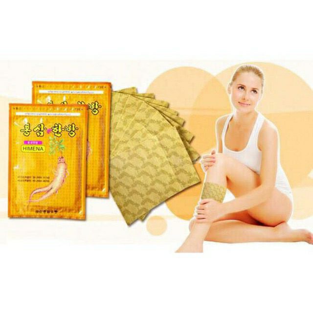 Cao Dán Hồng Sâm Hàn Quốc, Túi 20 miếng