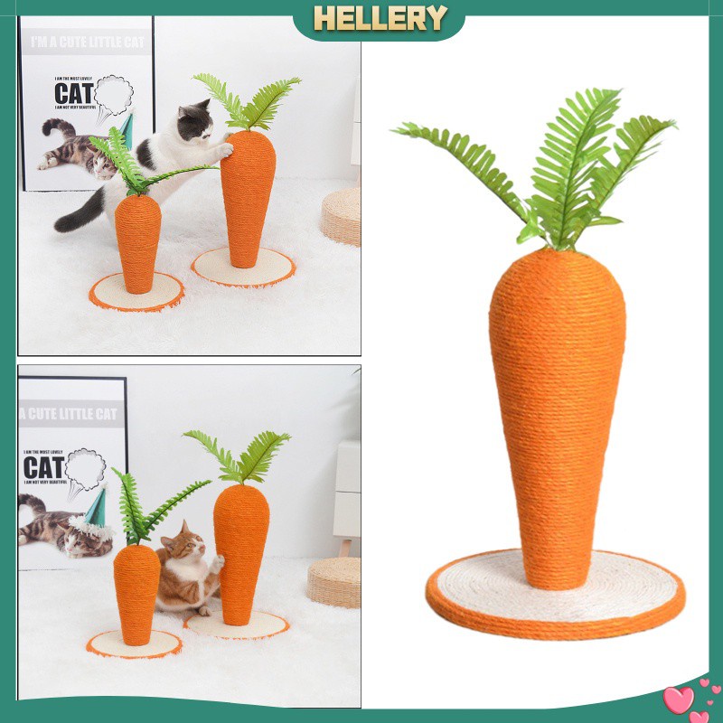 [HelleryVN] Đồ Chơi Dây Thừng Cào Cà Rốt / Mèo Cưng Cào Móng DIY