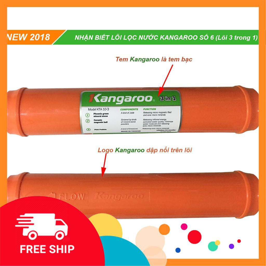 Lõi lọc nước Kangaroo số 6 Tạo Khoáng 3 Trong 1 - Phụ kiện máy lọc nước Kangaroo