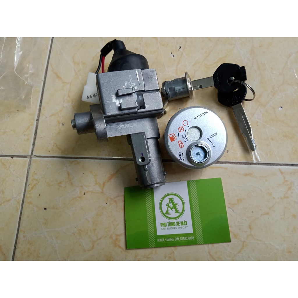 Bộ khóa xe Attila Elizabeth có từ chính hãng SYM