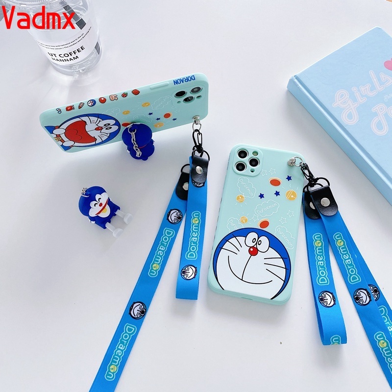 Dễ Thương Ốp Điện Thoại Silicon Doraemon Cho Samsung Galaxy A72 A52 A71 A51 A31 A21S A50 A50S A30S A30 A20 A20S A91 M80S A81 M60S