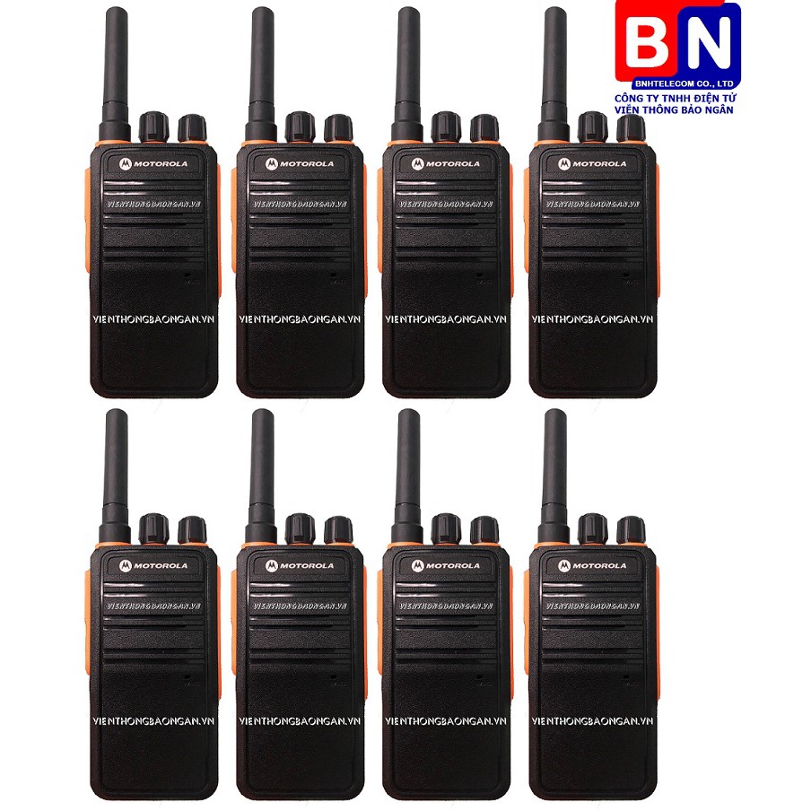 Bộ 8 Máy Bộ đàm Motorola GP900S(Loa chống bụi, Dung lượng pin cực lớn &gt;12 tiếng, cự ly liên lạc xa, siêu bền)GP-900S