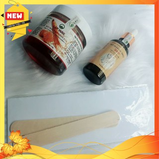 Wax triệt lông shiny handemade combo 4 món