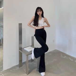 🎀 QUẦN ỐNG LOE UMI CO DÃN CẠP CAO HACK DÁNG (ảnh thật)
