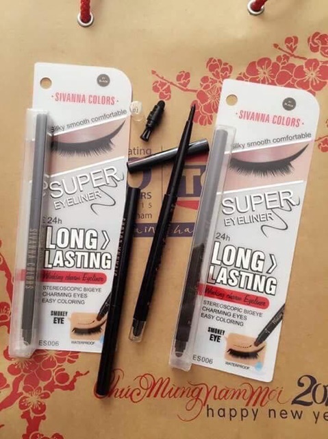 CHÌ SÁP KẺ MẮT SIVANNA COLORS WINKING CHARM EYELINER | BigBuy360 - bigbuy360.vn