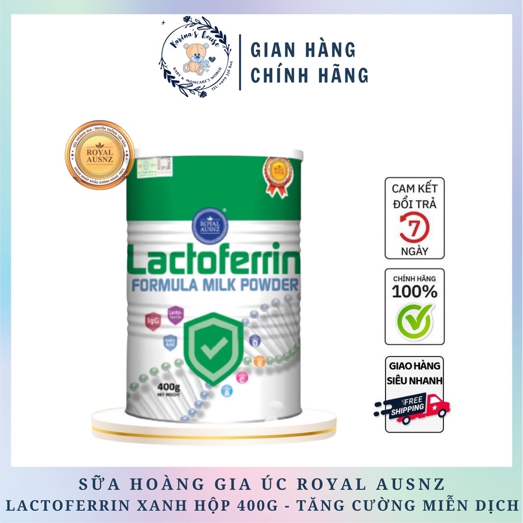 Sữa non Lactoferrin Formula milk powder Royal Ausnz 400g