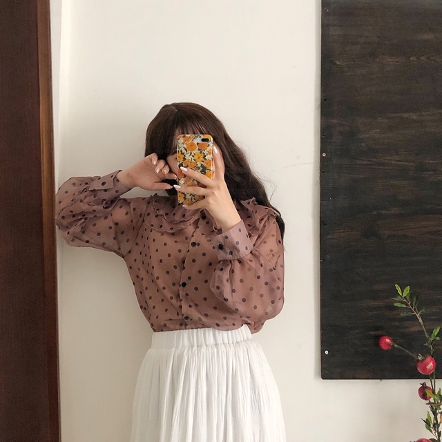 LITRA _ ÁO CỔ SEN ORRY SHIRT