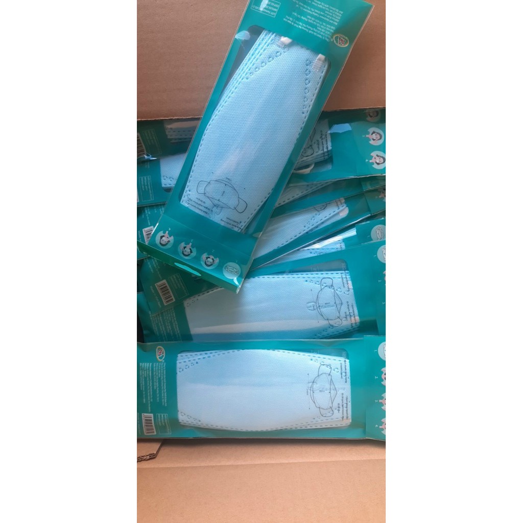 Khẩu trang y tế 4D cao cấp kháng khuẩn 3 lớp Nam Anh Famapro 4D mask dạng hộp | BigBuy360 - bigbuy360.vn