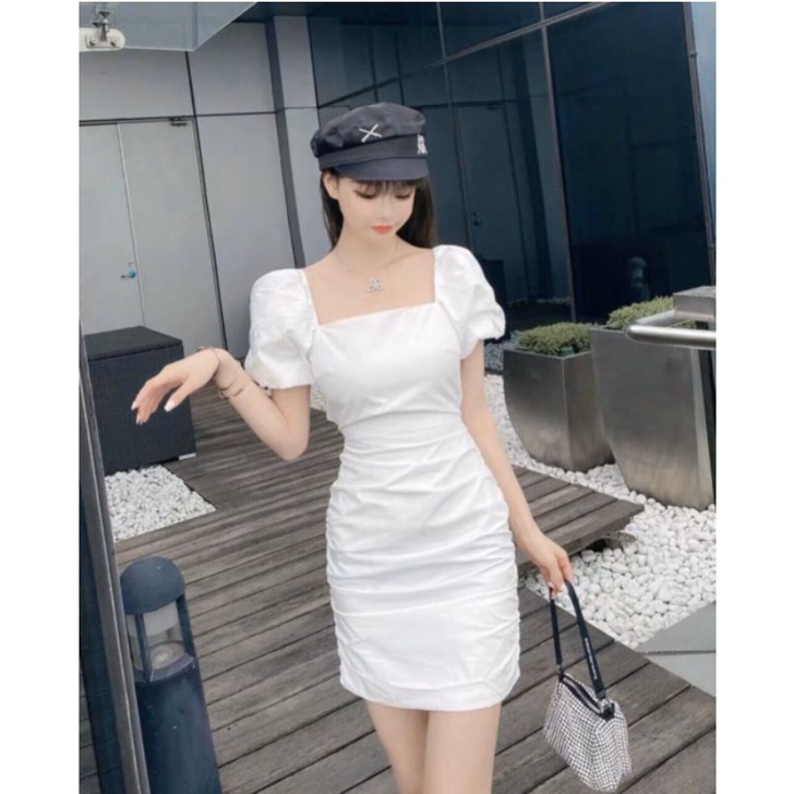 ĐẦM nữ BODY NHÚN DÂY ĐAN CHÉO LƯNG | Váy ôm sexy nữ - Đ0053 | steven.factory | BigBuy360 - bigbuy360.vn