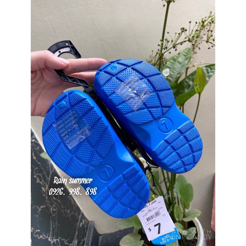 Dép sục cá mập cho bé- ảnh thật