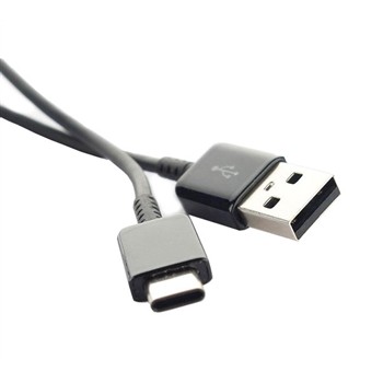 Cab Sạc Type C Samsung chính hãng - Màu Đen 1 Mét