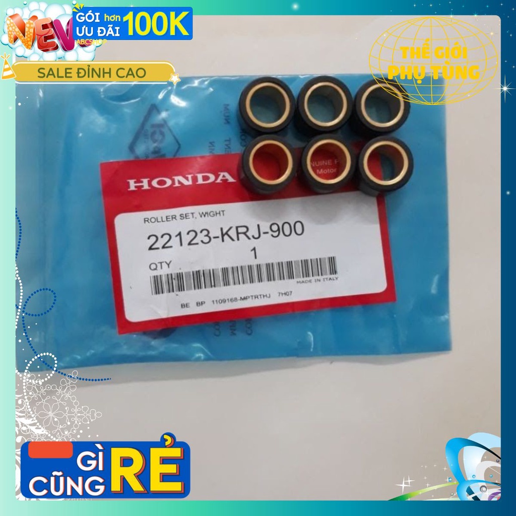 bi nồi cho SH Ý nhập 125 150, DYLAN, PS, A CÒNG, MÓC @, Vario Hayate (mã 22123 -KRJ-900 cho xe Honda, côn ly hợp con lăn