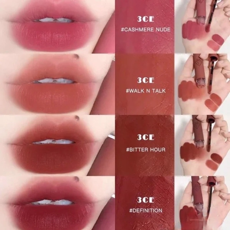 Son kem lì velvet lip tint