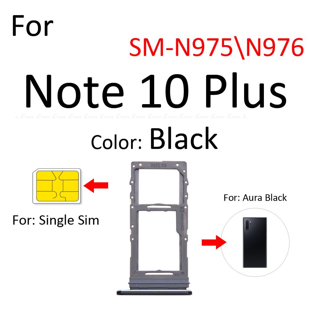 Đầu Đọc Thẻ Sim Cho Samsung Galaxy Note 10 Plus 5G N970 N975 N976 Micro SD