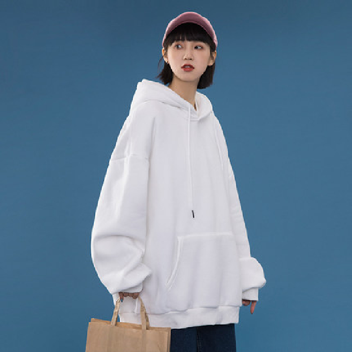 Áo Hoodie Màu Trơn Thời Trang Hàn Quốc Trẻ Trung Chất Lượng Cao