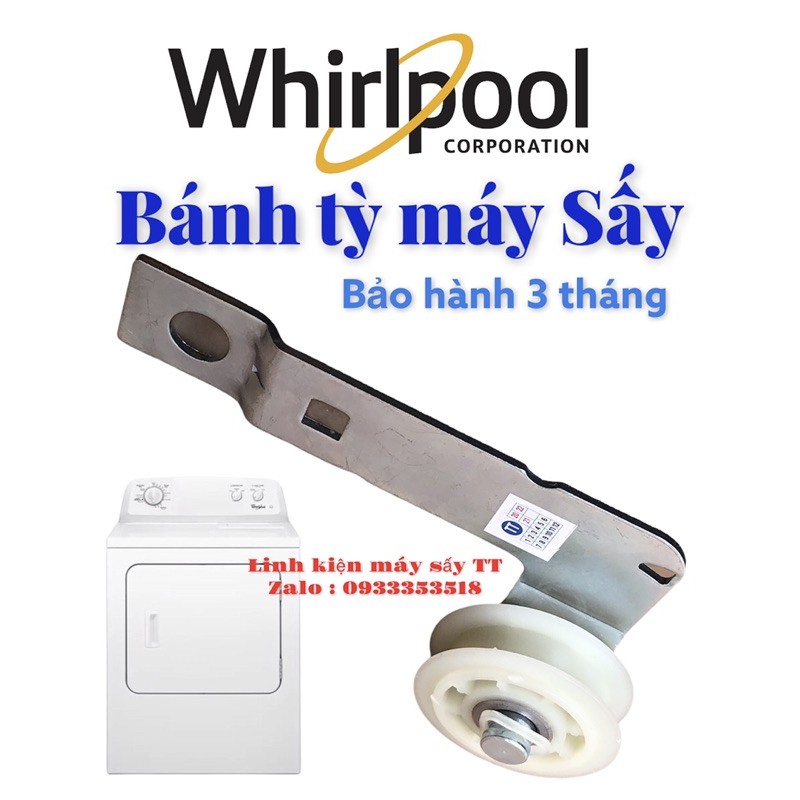 Bánh tỳ Whirlpool căng dây máy sấy