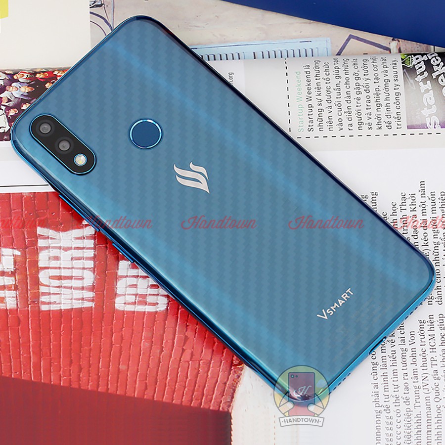 Miếng dán lưng cacbon Vsmart Joy 2 Plus