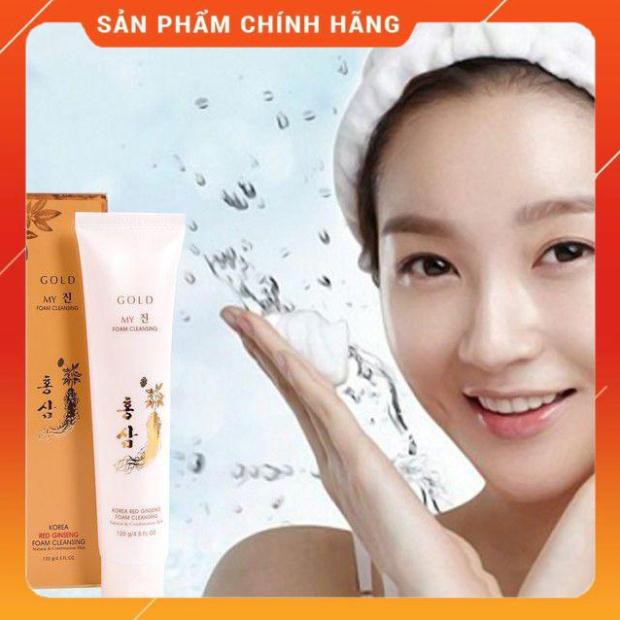 [ Trợ Giá ] Sữa Rửa Mặt Hồng Sâm Vàng My Gold Hàn Quốc