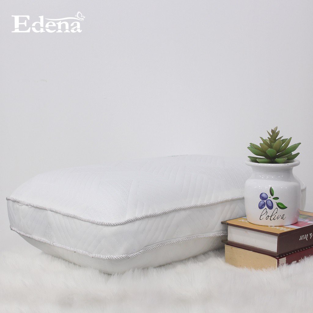 [ Free Ship] Ruột Gối Memory Foam Edena, Êm Ái Và Siêu Bền, Kích Thước 45x65, Bảo Hành Một Đổi Một