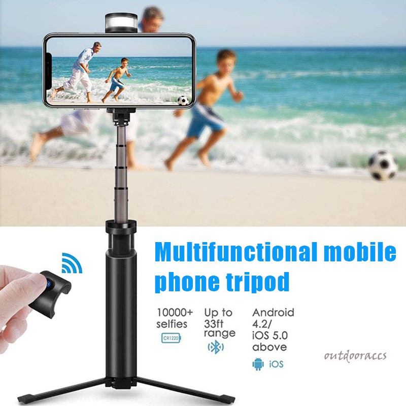 Gậy Chụp Ảnh Selfie Có Thể Tháo Rời Kết Nối Bluetooth Cho Điện Thoại