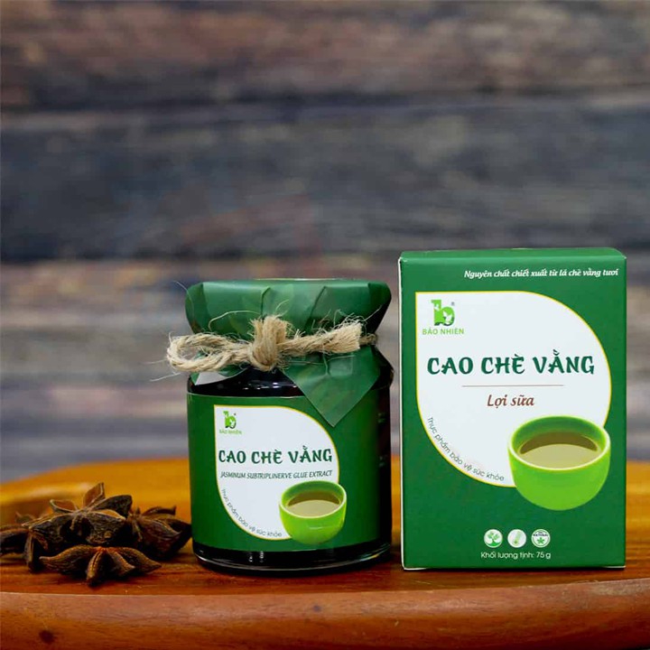 [CHÍNH HÃNG] Cao Chè Vằng Lợi Sữa Sau Sinh Bảo Nhiên Hũ 75gr | Cuahangtructuyen.vn