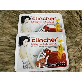 Kem tắm trắng Clincher nhân sâm* linh chi 180g