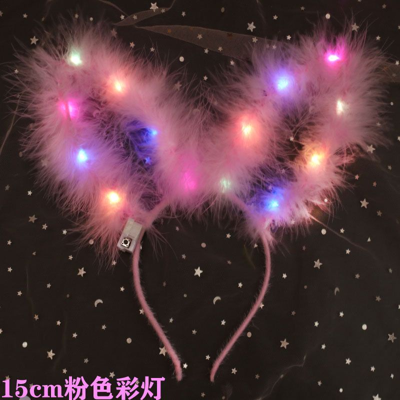 Bờm tai thỏ phát sáng lấp lánh