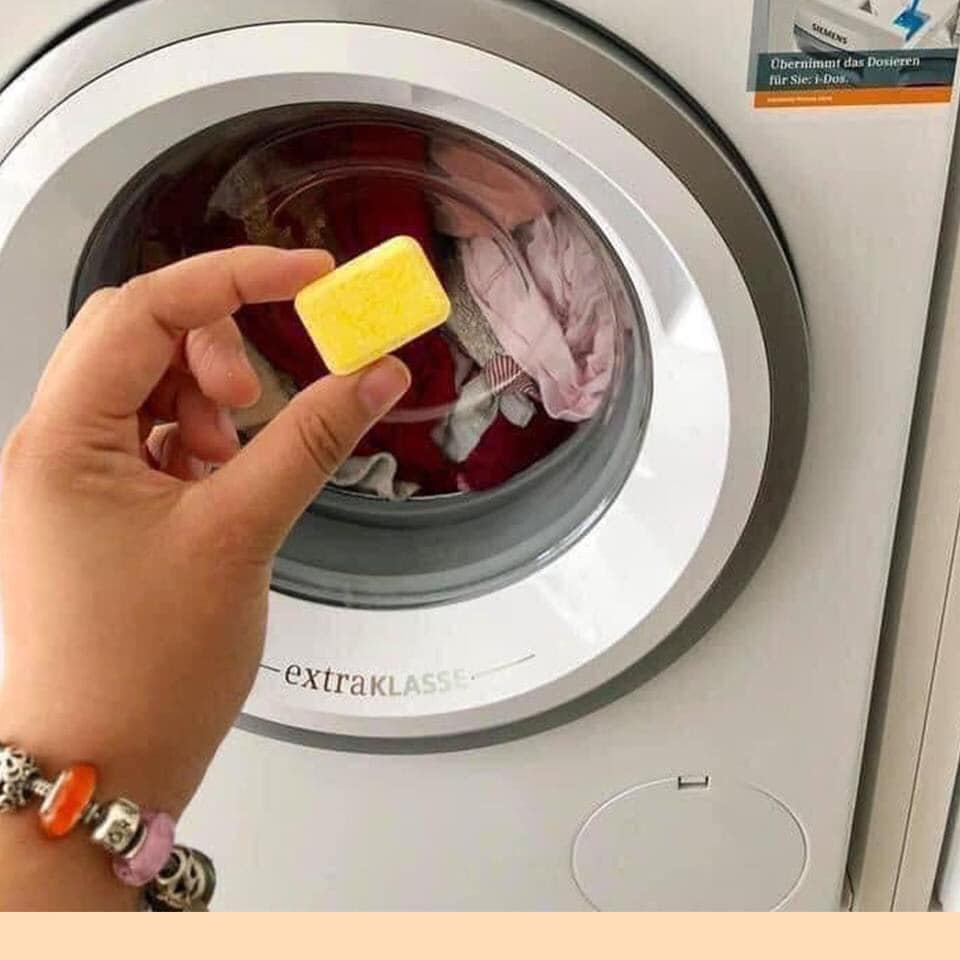 VIÊN VỆ SINH MÁY GIẶT - TẨY VÔI HÓA #DENKMIT, 60 viên