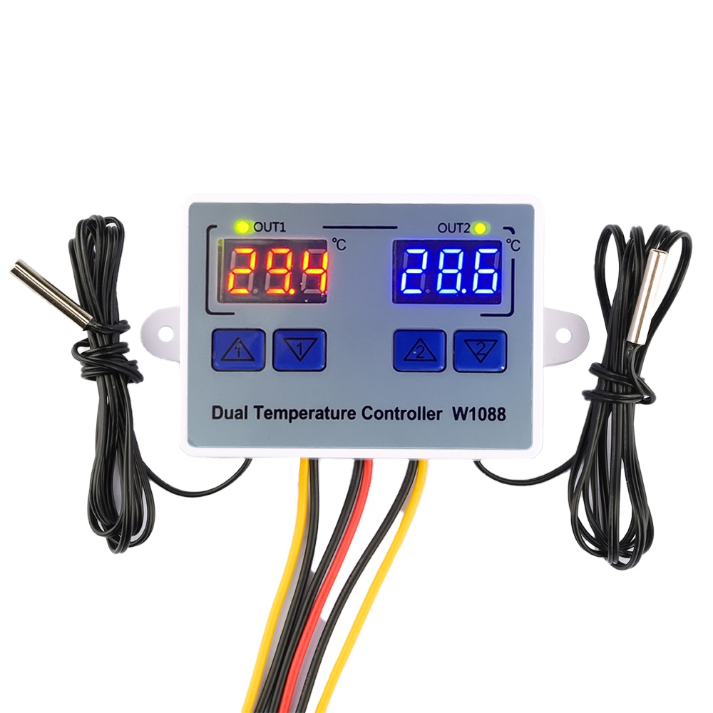 Bộ điều nhiệt Aideepen W1088 màn hình kỹ thuật số sưởi ấm và làm mát cho lồng ấp