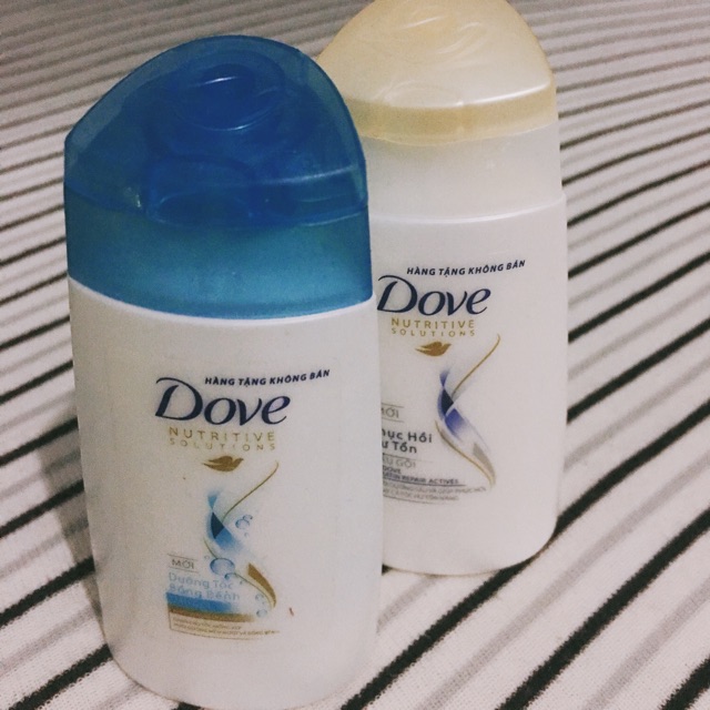🛍Combo gội xả Dove mini đi du lịch - siêu dưỡng suôn mượt