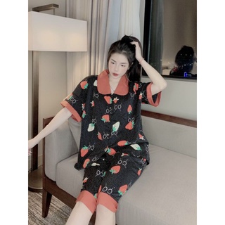 Đồ Bộ Nữ Mango Lửng Xinh Dễ Mặc Bigsize (45 kg-75 kg)