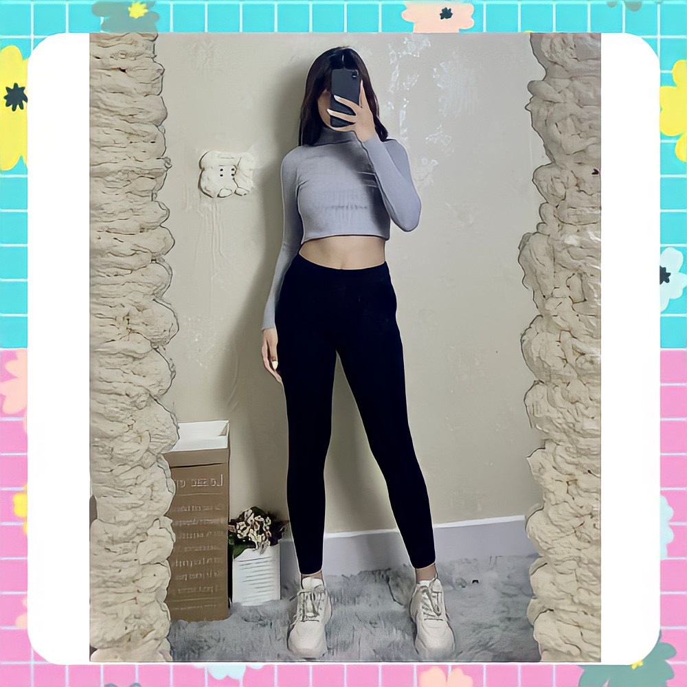 Quần legging dài nữ cạp cao nâng mông / quần legging tôn dáng 4 size bae 019