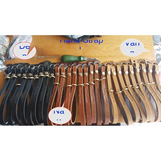 Dây đeo máy ảnh cổ tay 100% da bò thật cao cấp HT2 (Cn-Leather)