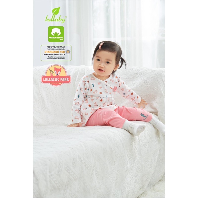 Bộ dài thu đông bé gái LULLABY (6m-4y) lẻ áo quần