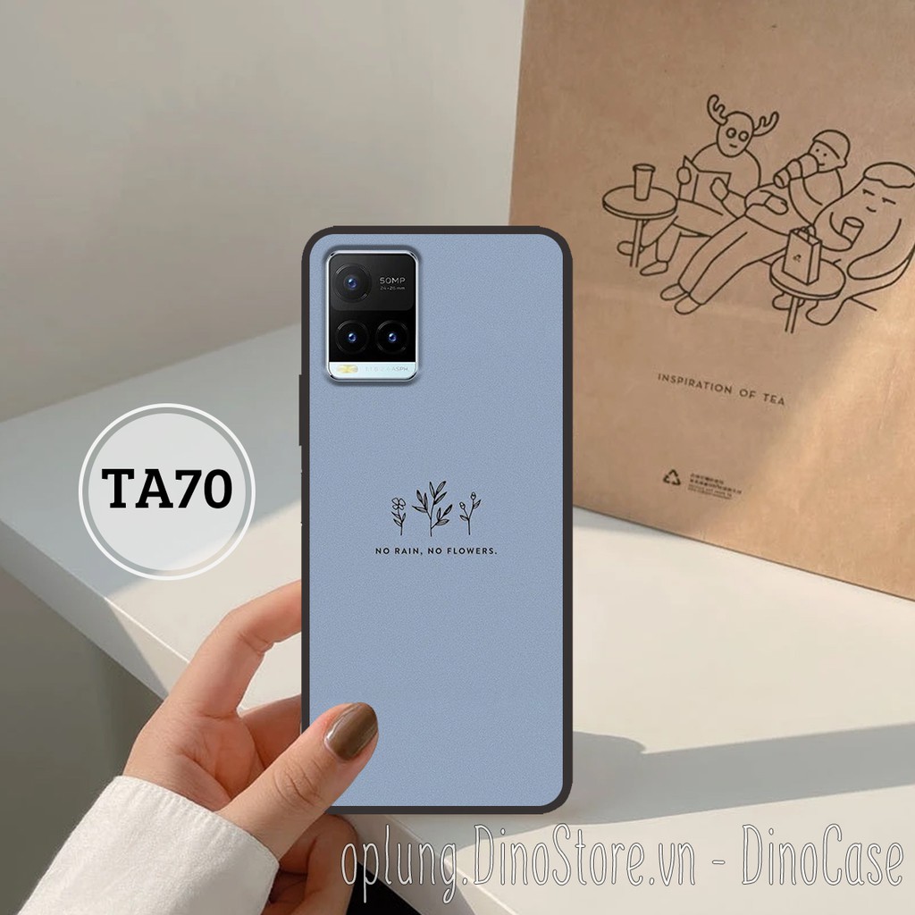 Ốp lưng điện thoại Vivo Y21 - Y21s -Y20 - Y51 2020 - Ốp lưng Vivo basic in hình hoa xinh quote nữ tính dễ thương.