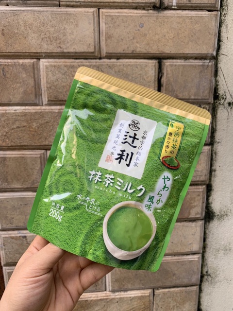 Bột trà xanh sữa Matcha Milk 200g nhật bản