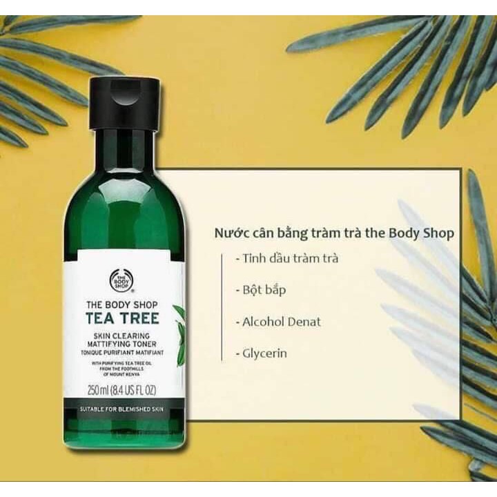 TONER TBS TEA TREE SKIN CLEARING MATTIFYING 250ML