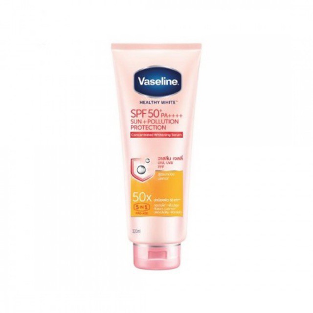 Sữa Dưỡng Thể Vaseline Perfect Serum SPF50+ PA++++ 320ml dưỡng trắng da, chống nắng hiệu quả