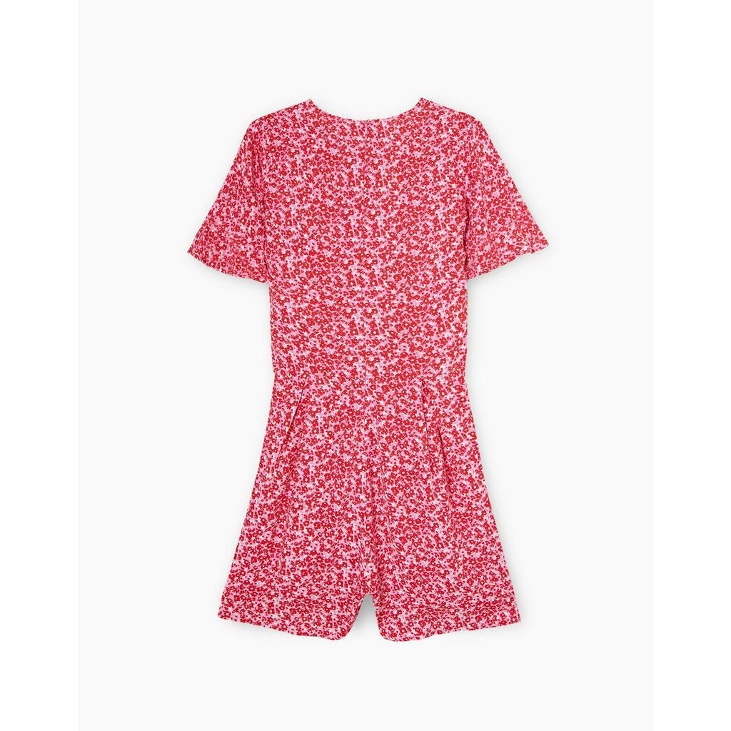 Jumpsuit ngắn vải lanh Gl0r1a xuất khẩu