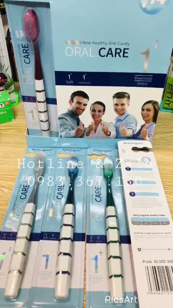 Bàn chải Adonguni xanh lông mềm mại Anh Quốc MSP 270 | BigBuy360 - bigbuy360.vn