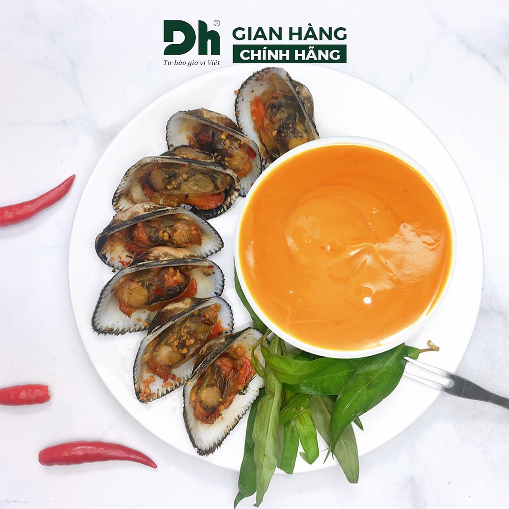 Muối chanh ớt Nha Trang DH Foods gia vị nước sốt chấm hải sản đồ nướng 200gr - DHSCH02