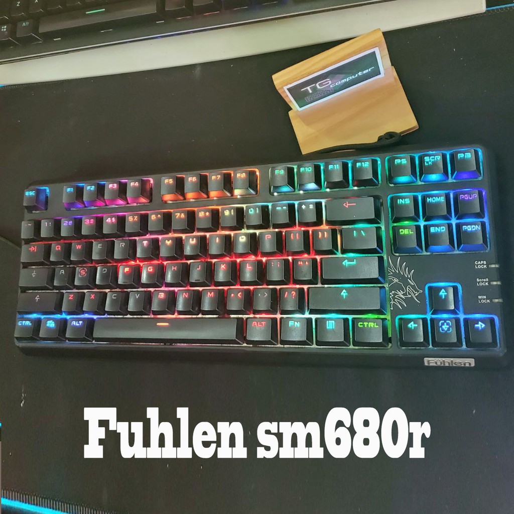 Bàn phím cơ 87 key Fuhlen - DareU mini thanh lý giá cực rẻ (DareU EK87 , fuhlen sm680r,... )