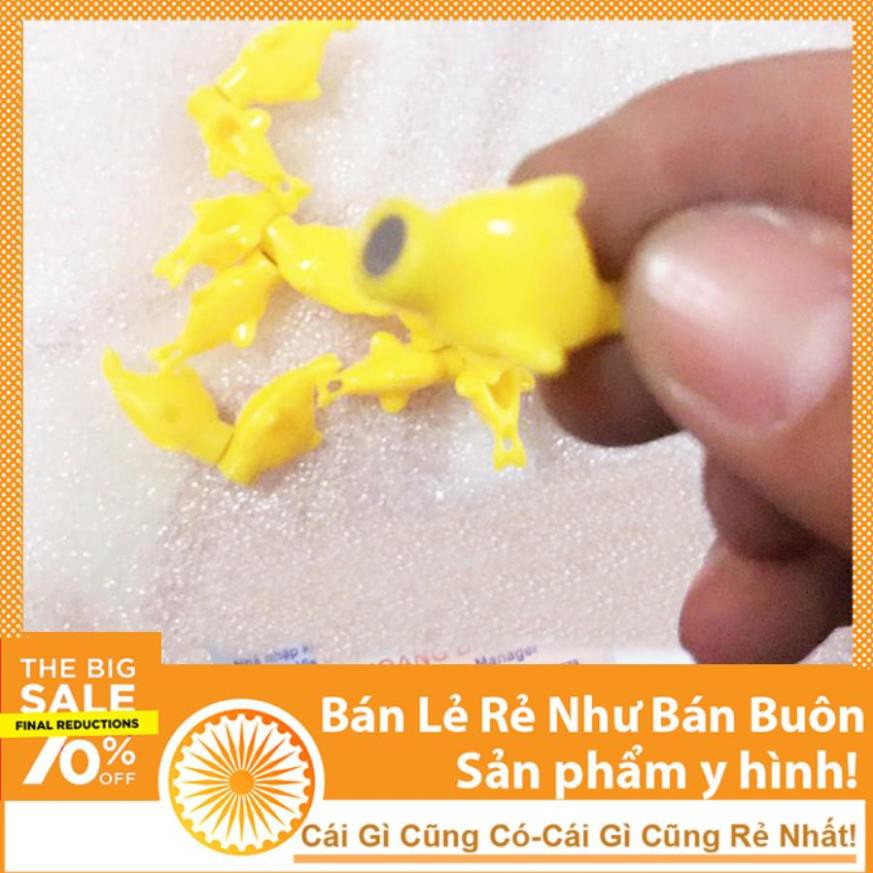 Nam Châm Câu Cá Nhựa ( Màu Hồng ) (Màu Vàng )