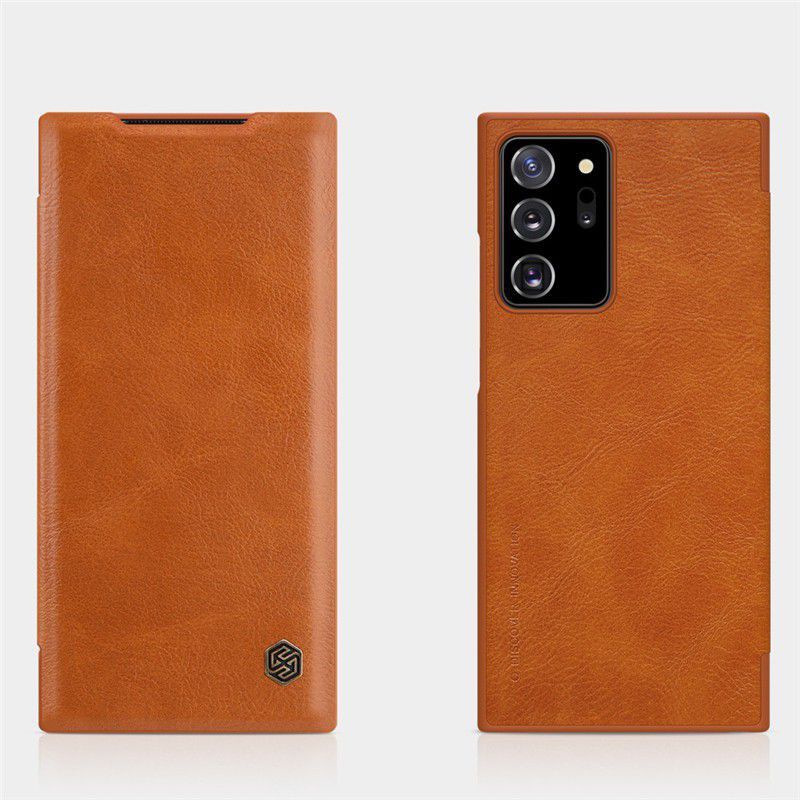 Bao da Nillkin QIN cho Samsung Galaxy Note 20/ Note 20 Ultra Chính Hãng