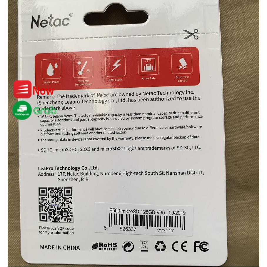 ✅ Chính Hãng✅ Thẻ nhớ microSDXC Netac Pro 32GB U3 4K V30 98MB/s✅  chuyên camera, máy quay và điện thoại | BigBuy360 - bigbuy360.vn