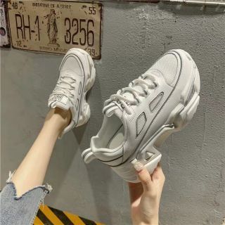 (có sẵn 38)Giày phản quang ulzzang kèm hình thật.