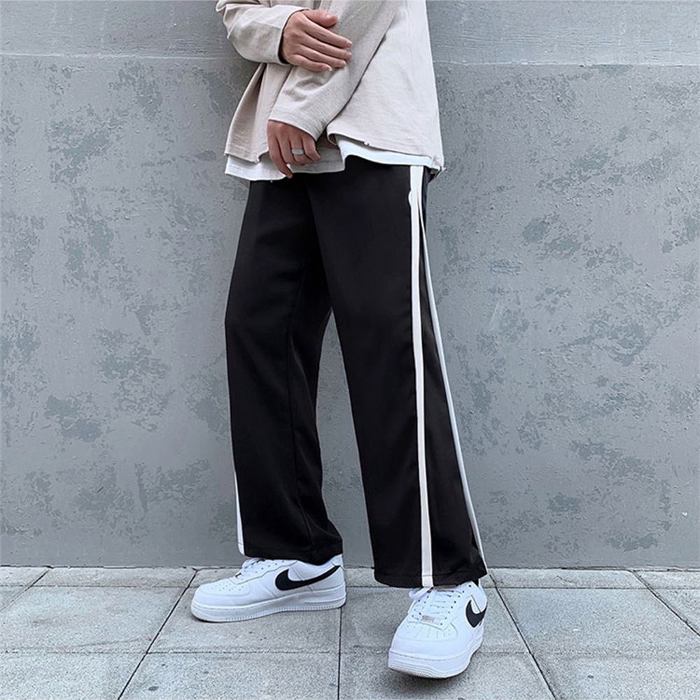 Quần Culottes Ống Rộng Phối Viền Sọc STYLE MARVEN - JOGGER NAM 001C