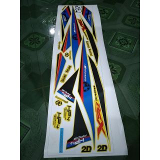 Tem rời wave rsx fi 2017 dán xe vàng