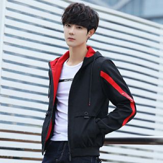 Áo gió nam, áo khoác nam dù có mũ phong cách Hàn Quốc cao cấp hot 2019
